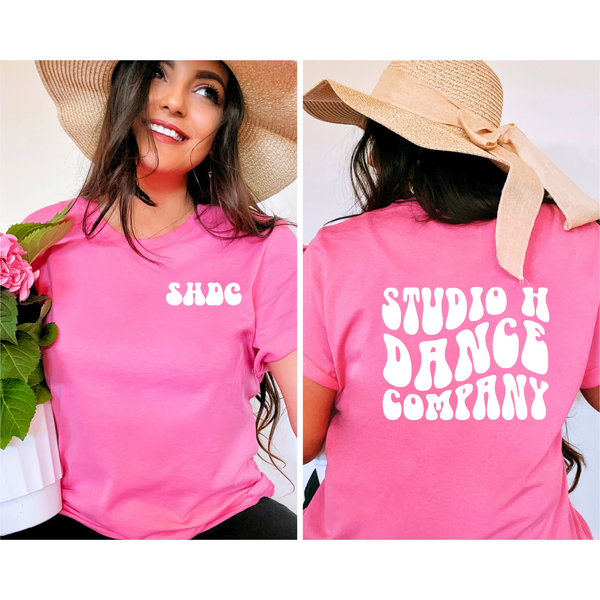 Pink online company shirts