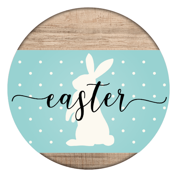 Rustic Easter Bunny Spring Sign, Door Hanger, Wreath Sign, Tray Decor, Easter decor