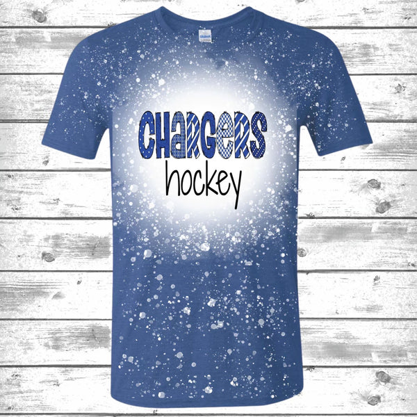 Chargers BLUE Hockey Tee Shirt