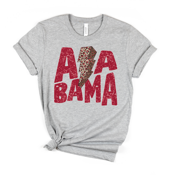 Alabama Lightening Bold Shirt, Unisex Tee Shirt, Woman Tee Shirt, Mom shirt