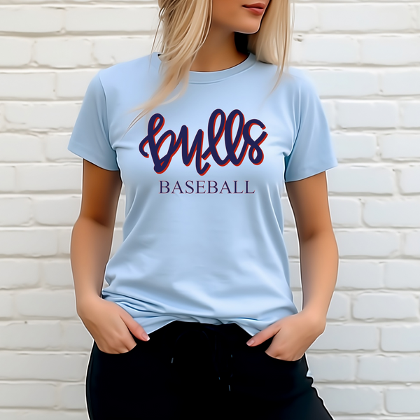 Bulls Baseball Shirt, Baseball Shirt, Baseball Mom Shirt