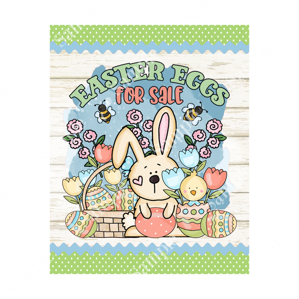 Easter Eggs for Sale Spring Sign, Door Hanger, Wreath Sign, Tray Decor