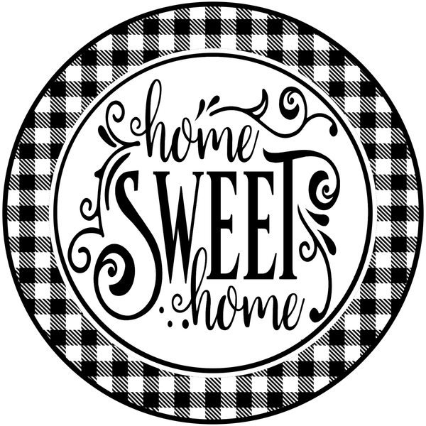 Home Sweet Home Sign,  Everyday Wreath Sign Attachment, Rustic Sign. Everyday Decor, Farmhouse