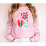 Valentine Pharmacy T-Shirt Sweatshirt, Pharmacist Pink Sweatshirt T- Valentine Heart Shirt