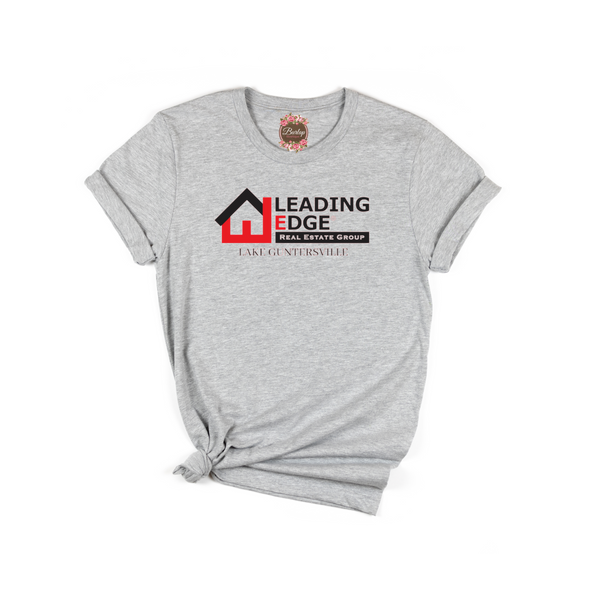 Custom Realtor Broker Shirt, Unisex Tee Shirt, Woman Tee Shirt, Leading Edge