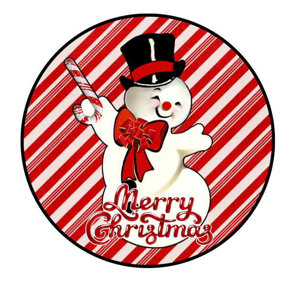 Vintage Snowman Winter Christmas Sign, Wreath Supplies, Wreath Attachment, Door Hanger, Wreath Sign