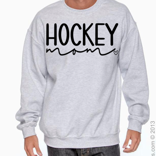 Hockey Mom GRAY Sweatshirt