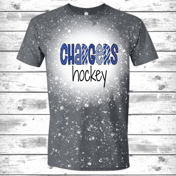 Chargers GREY Hockey Tee Shirt